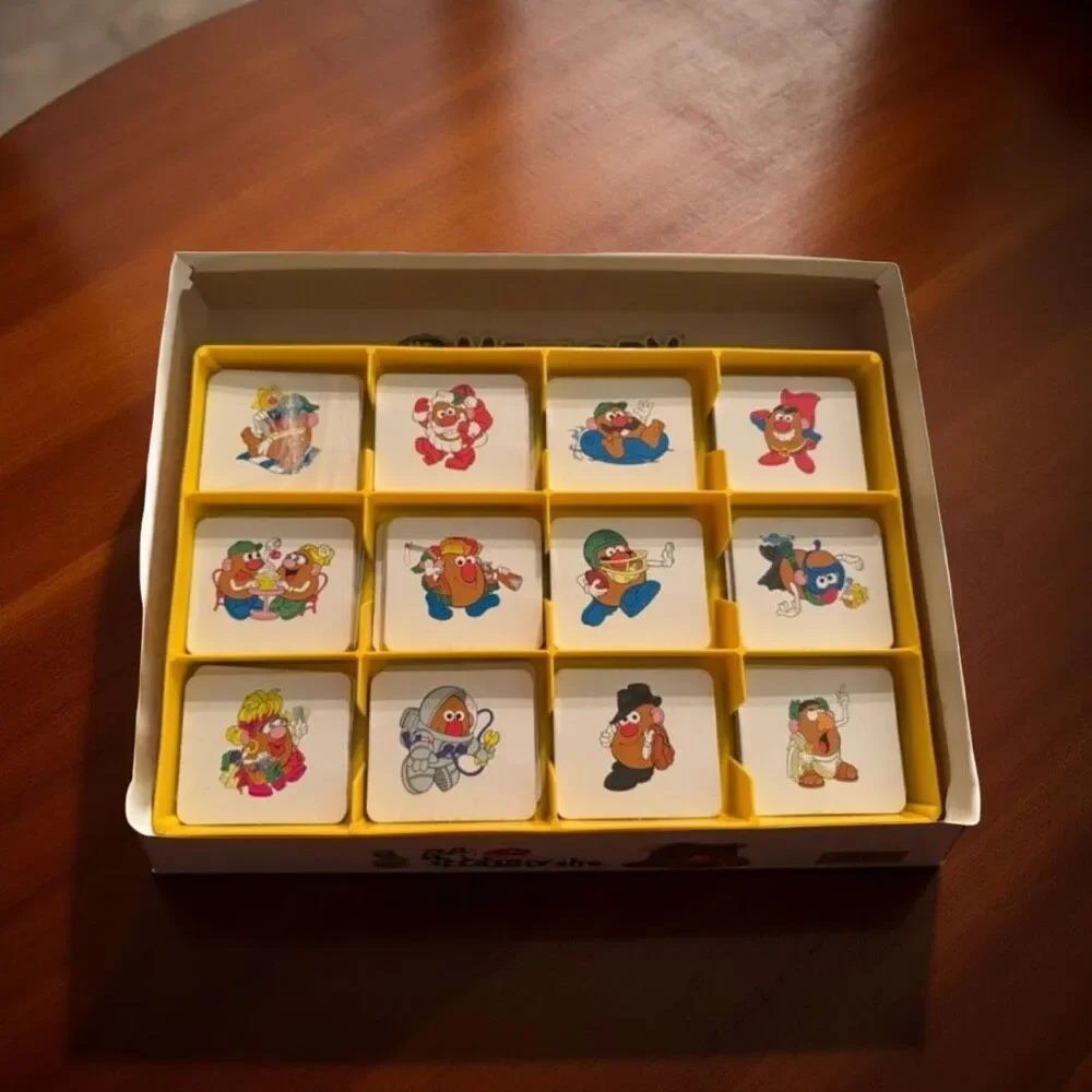 2005 Mr Potato Head Matching Memory Game Hasbro COMPLETE